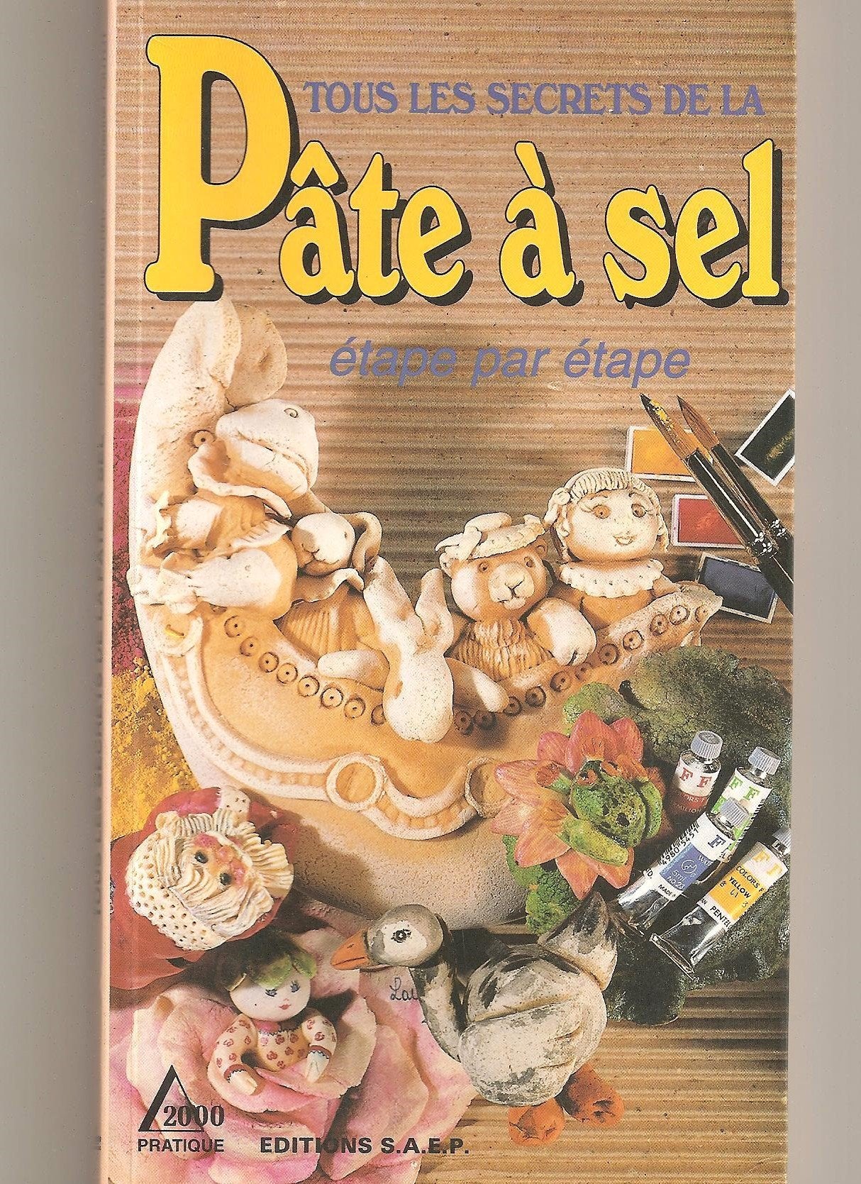 Tous les secrets de la pâte à sel: Étape par étape Books