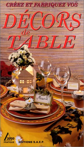 Créez et fabriquez vos décors de table Books