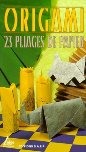 Origami: 23 pliages de papier Books
