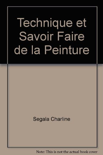 Technique et Savoir Faire de la Peinture book