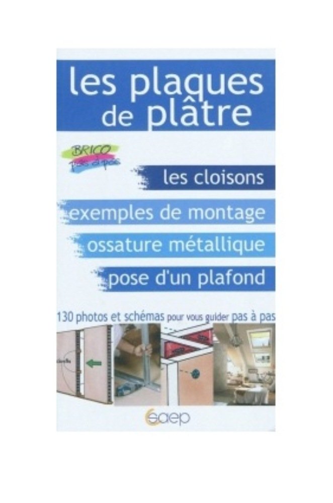 Les plaques de plâtre: En cloisons, plafonds et rampants Hobbies & Crafts