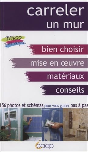 Carreler un mur: Choix, préparatifs et méthodes de pose pour fenêtre, baignoire, douche Hobbies & Crafts
