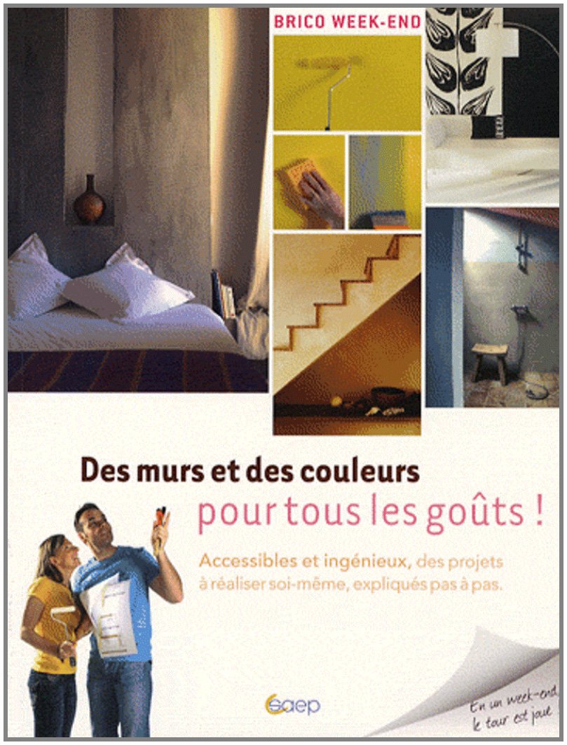 Des murs et des couleurs pour tous les goûts !: Accessibles et ingénieux, des projets à réaliser soi-même, expliqués pas à pas Books