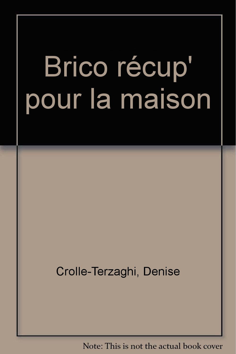 Brico récup' pour la maison book
