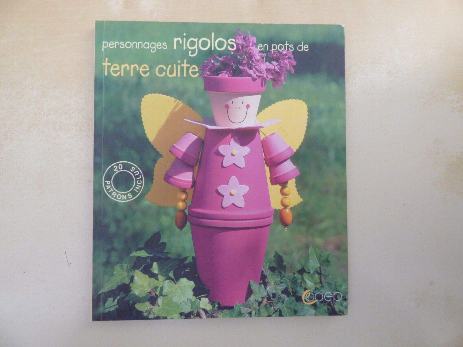 Personnages rigolos en pots de terre cuite Books