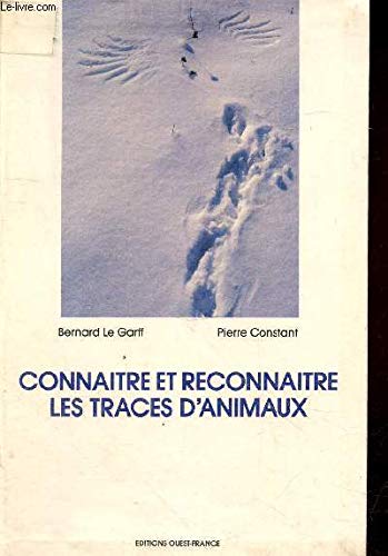 Connaître et reconnaître les traces d'animaux Books