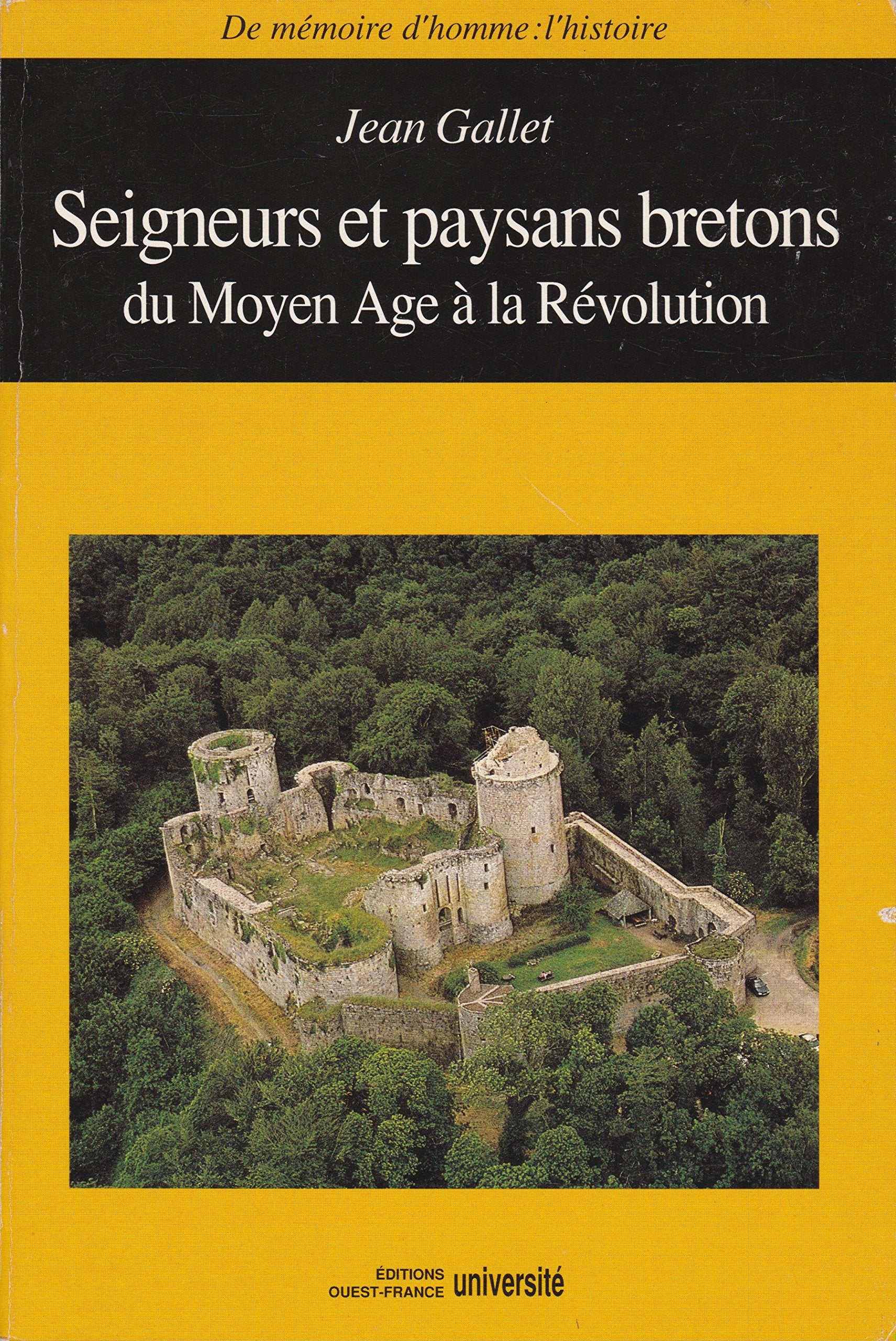 Seigneurs et paysans bretons: Du Moyen âge à la Révolution Books