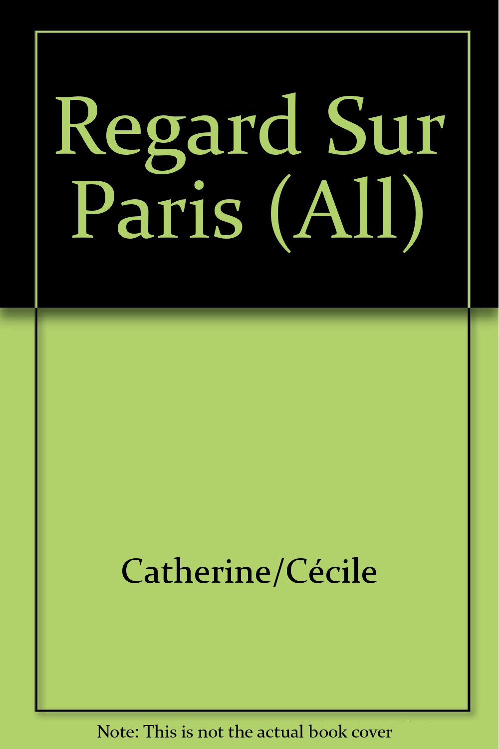 Regard sur paris (all) Books