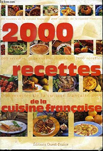 2000 recettes de la cuisine française book