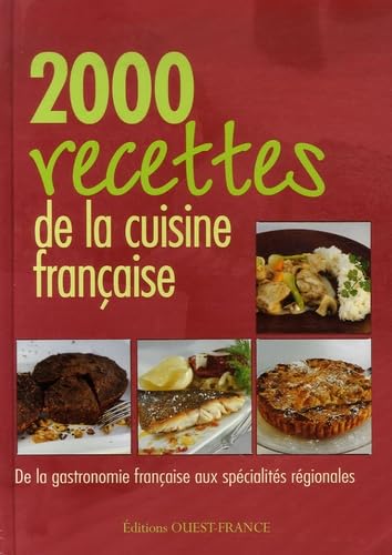 2000 Recettes de la cuisine française Books
