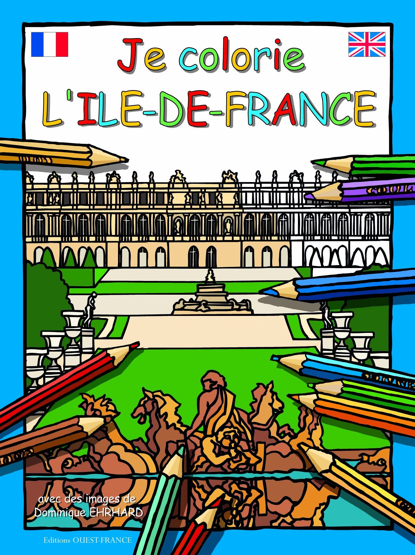 Je colorie l'Ile-de-France book