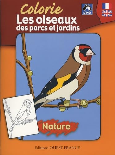 Colorie les oiseaux des parcs et jardins book