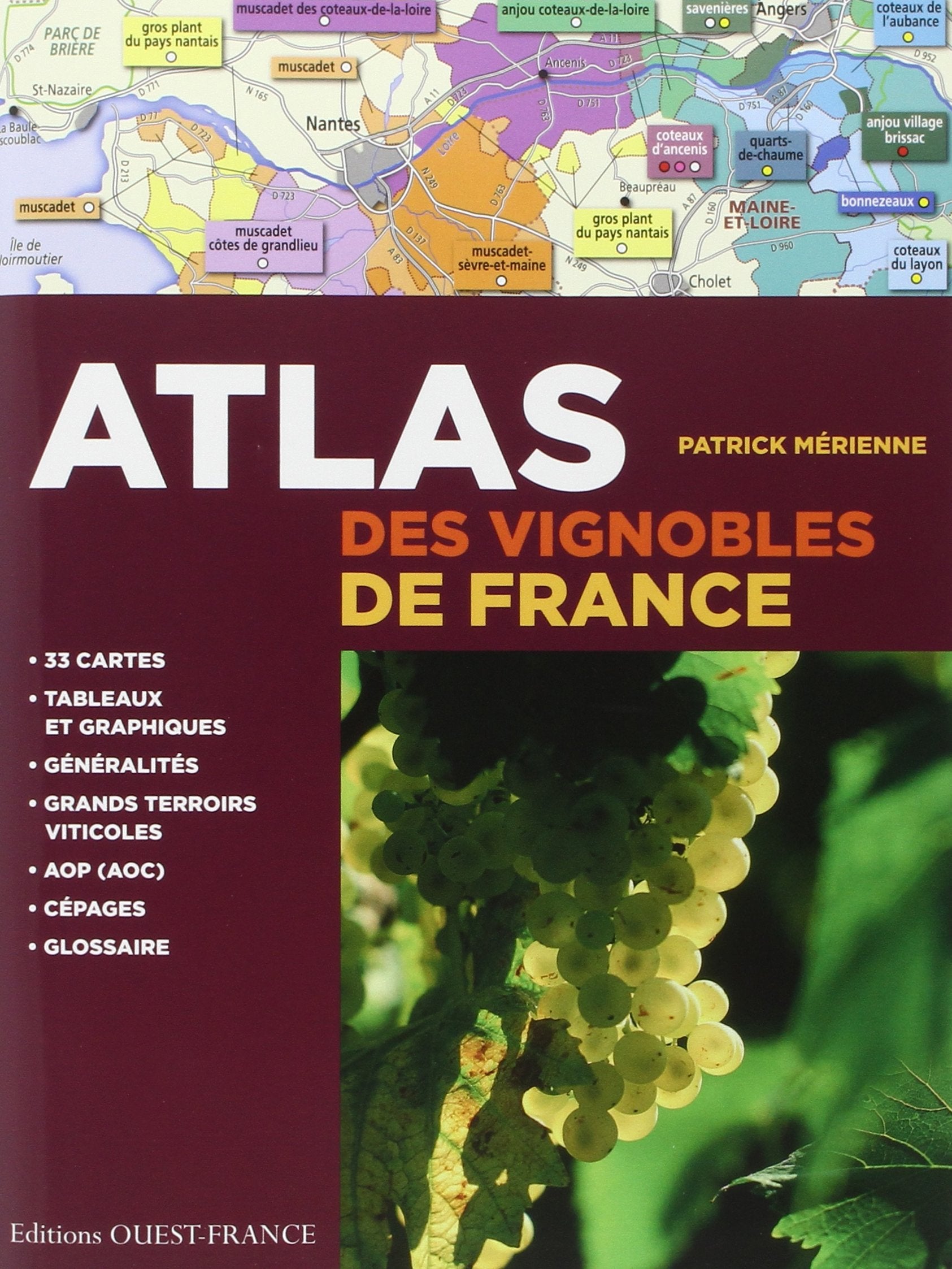 Atlas des vignobles de France Leisure, Home & Garden