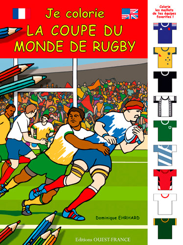 Je colorie la Coupe du monde de rugby Tiptoi & Games
