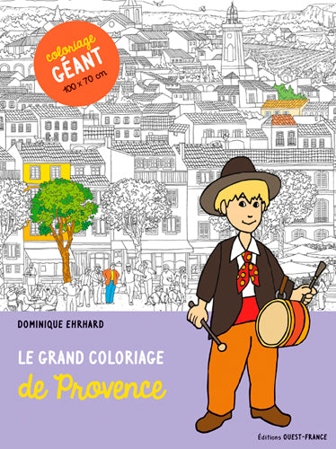 Le grand coloriage de Provence Tiptoi & Games
