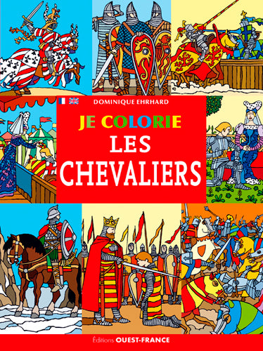 Je colorie les chevaliers book