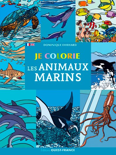 Je colorie les animaux marins book