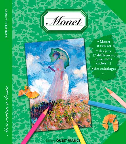 Monet (fr) - mon carton a dessin: Mon carton à dessin Tiptoi & Games