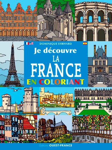 Je découvre la France en coloriant Leisure, Home & Garden