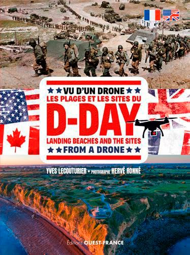 Vu d'un drone - Les plages et les sites du D-Day book