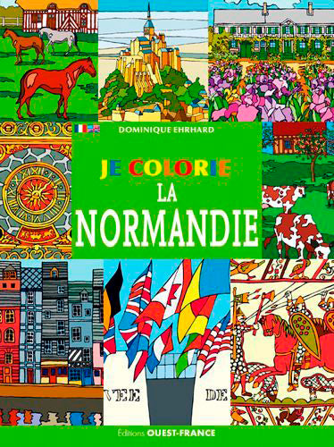 Je colorie la Normandie book