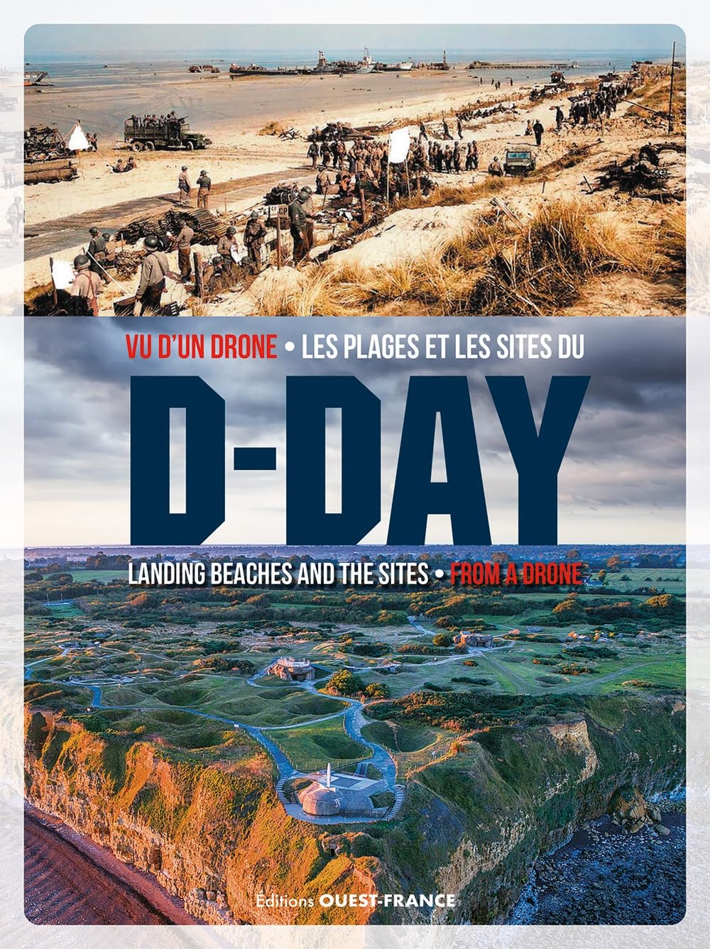 Vu d'un drône - Les plages et les sites du D-Day Politics & History