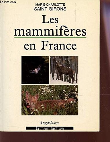 Les mammifères en France (Nature) Books