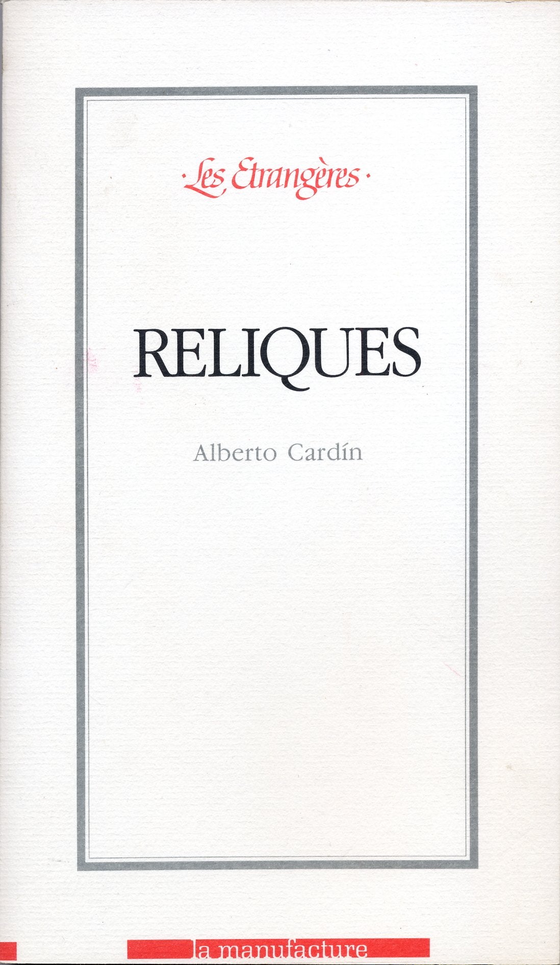 Product Image: Reliques