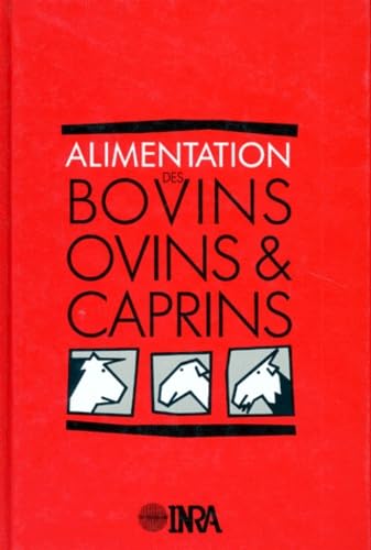Alimentation des bovins, ovins et caprins Books