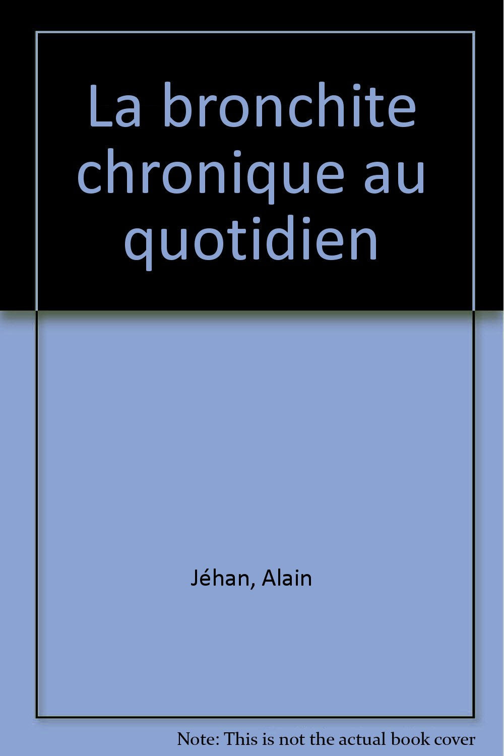 La Bronchite chronique au quotidien book
