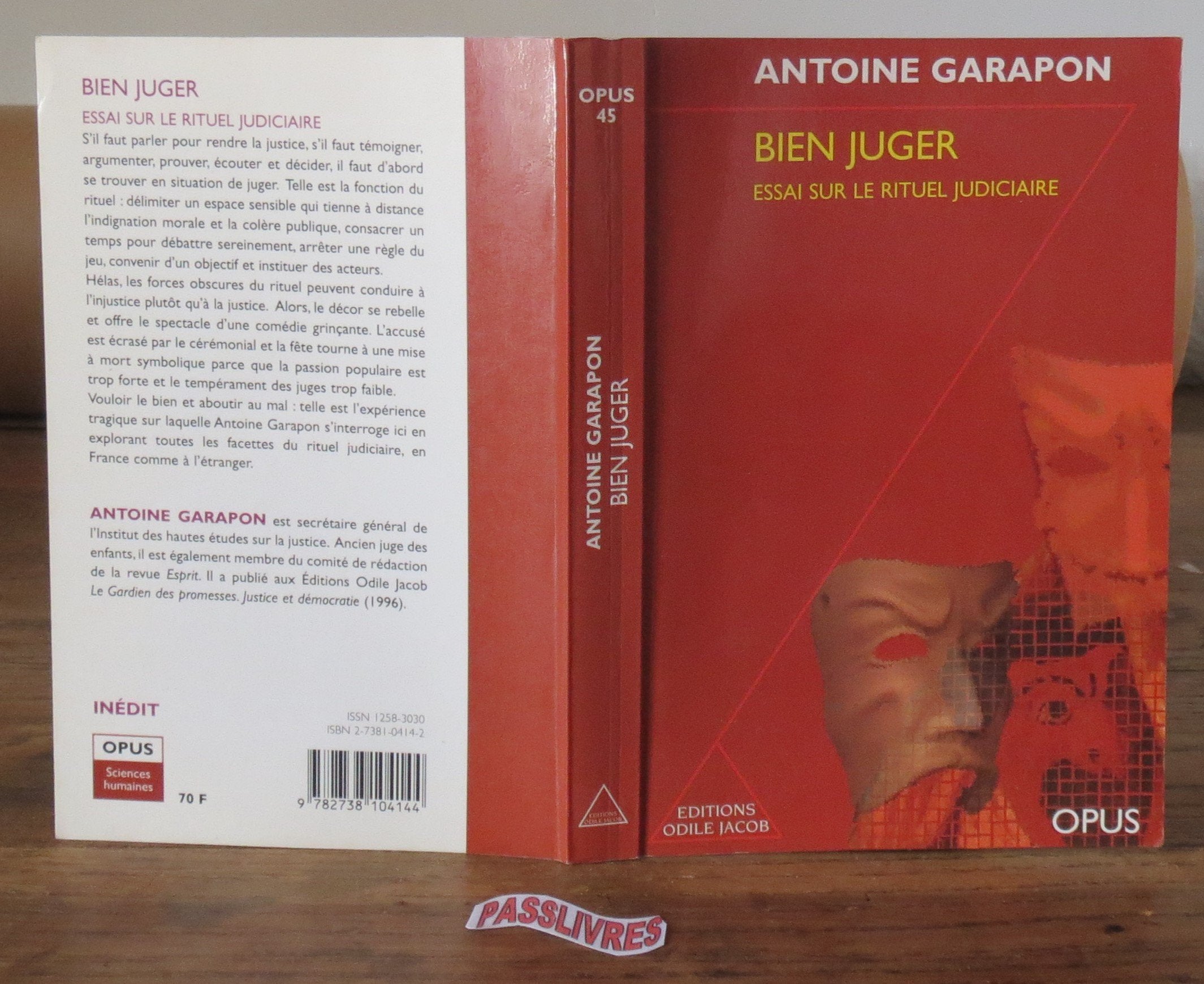 Bien juger: Essai sur le rituel judiciaire Books