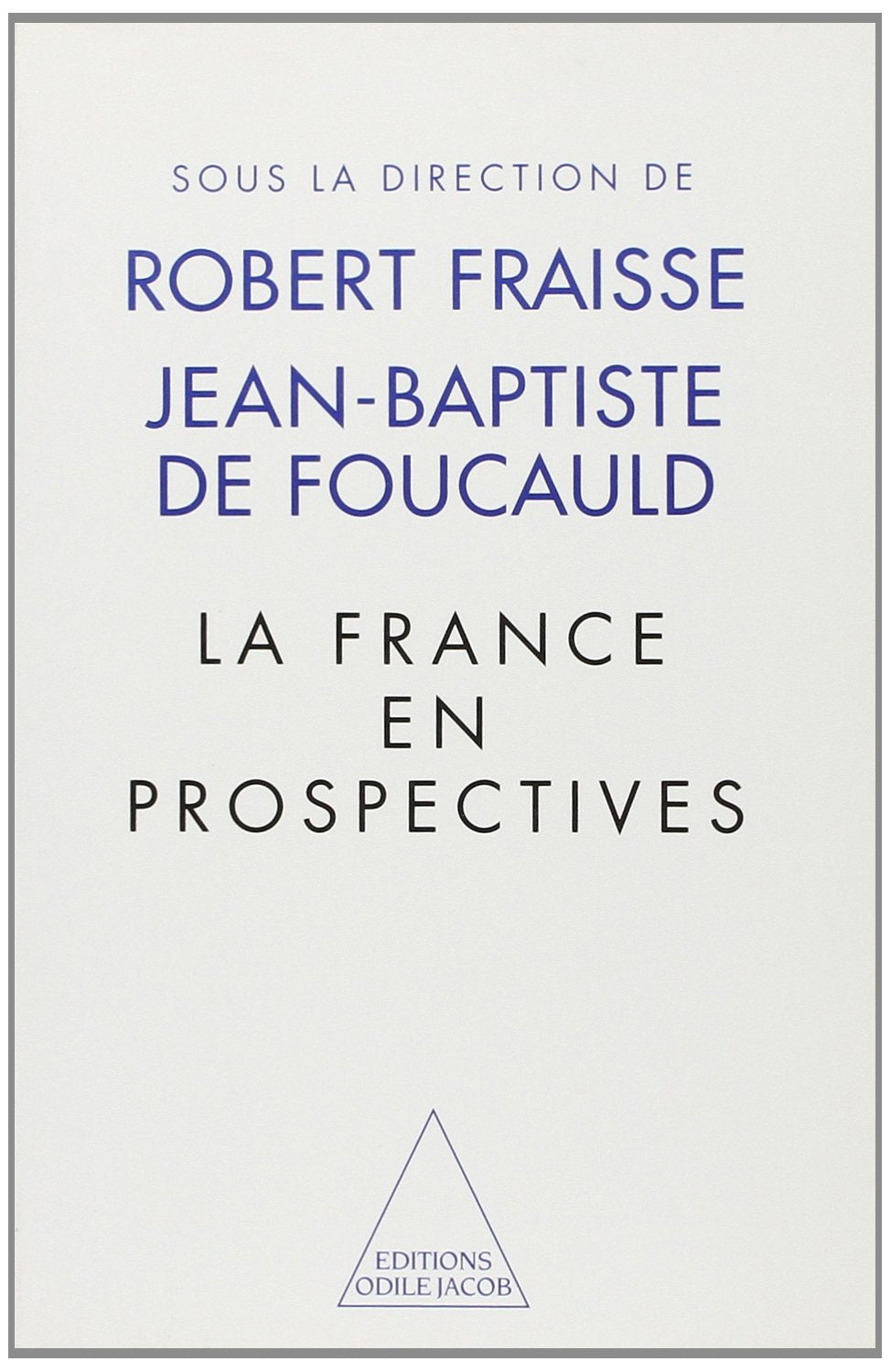 La France en prospectives book