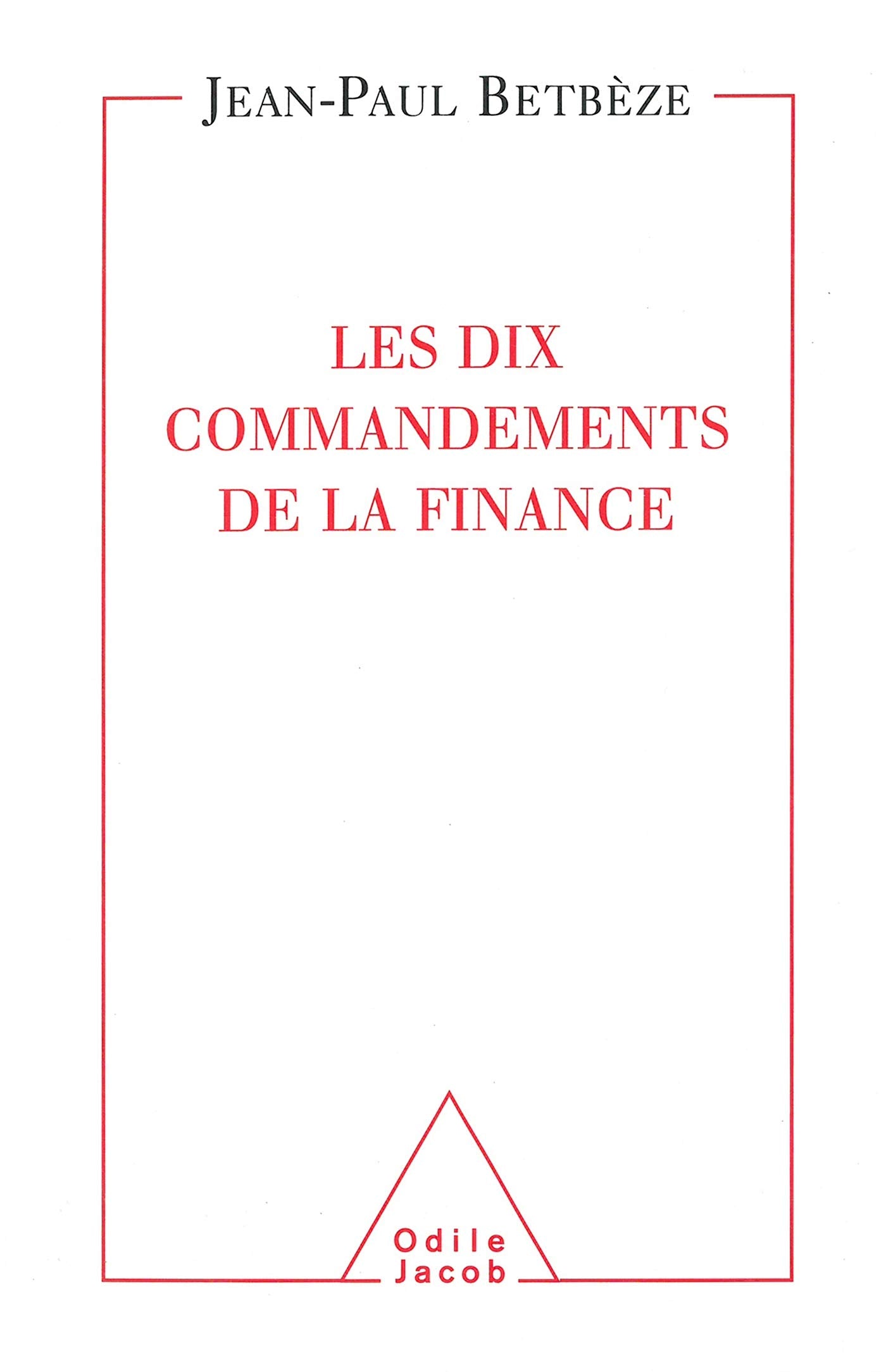 Les Dix Commandements de la finance book