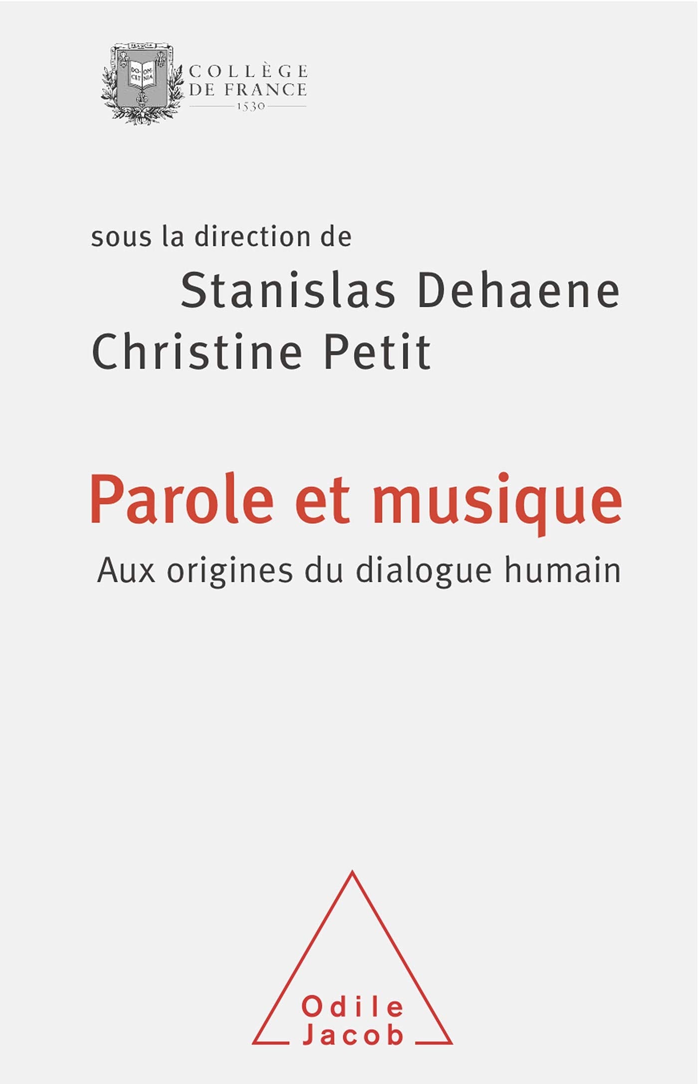 Parole et musique: Aux origines du dialogue humain Medicine