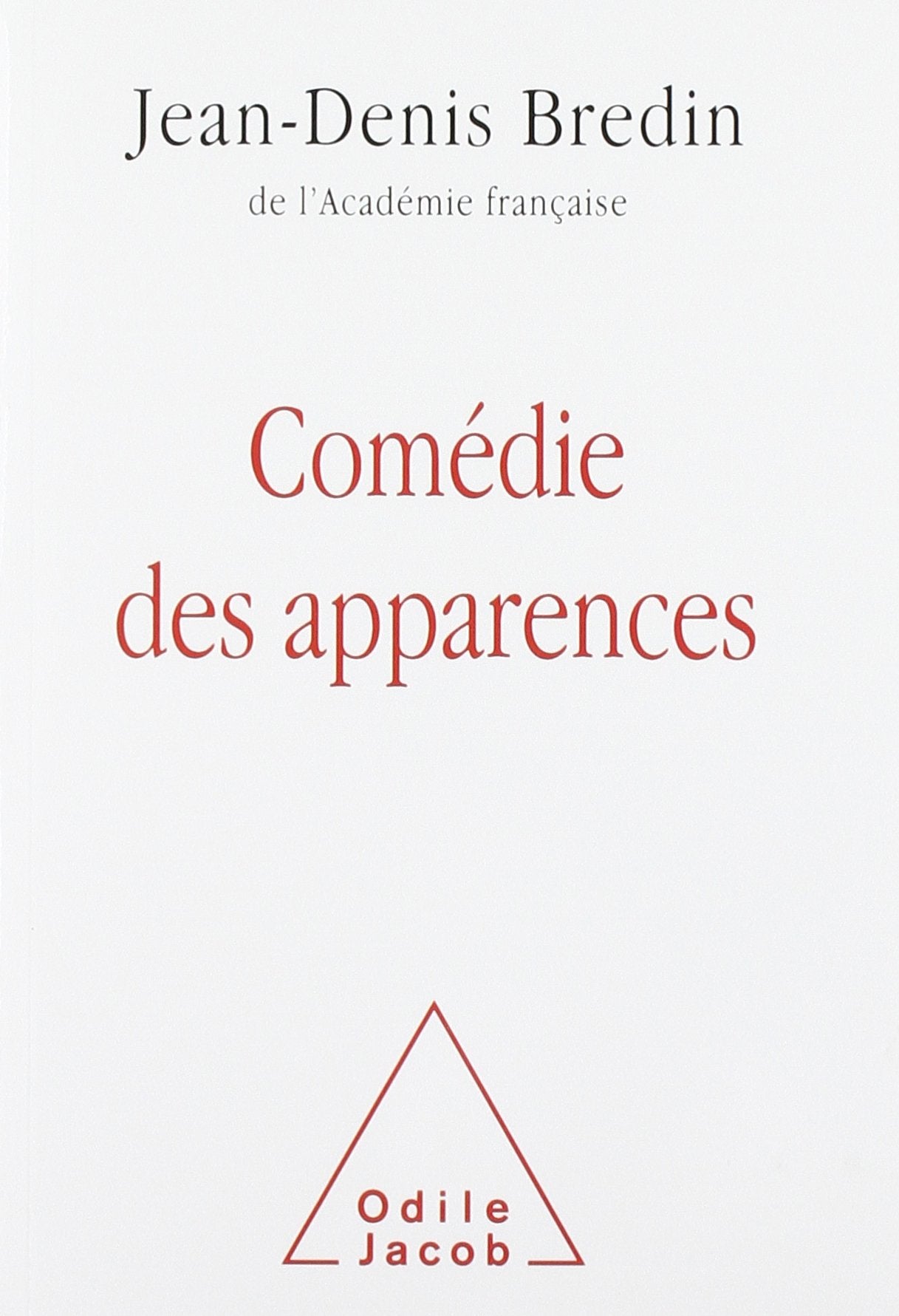 Comédie des apparences -NE book