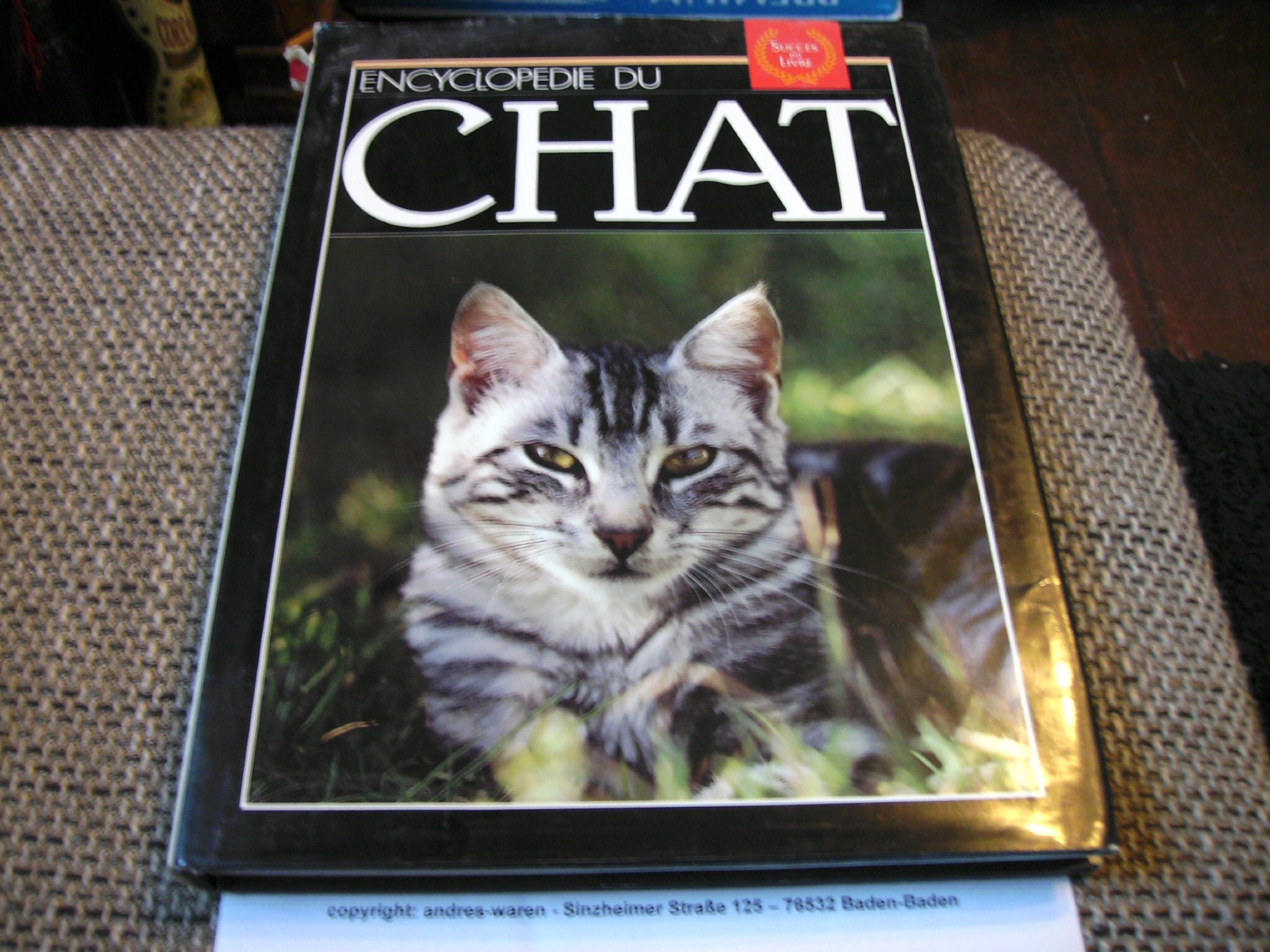 Encyclopédie du chat Books