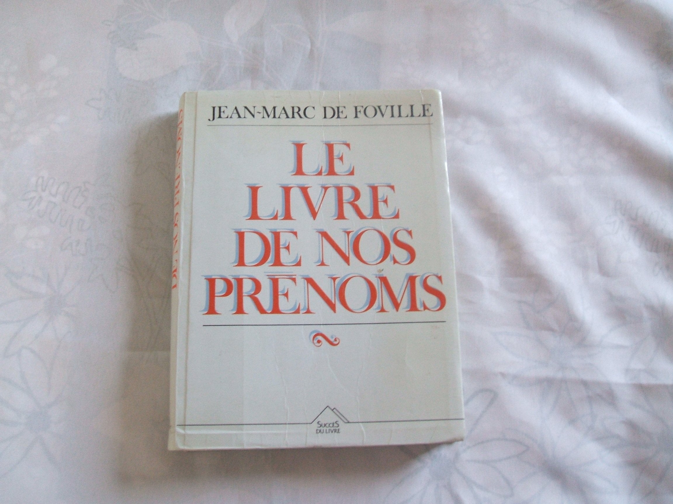 Le livre des prénoms book