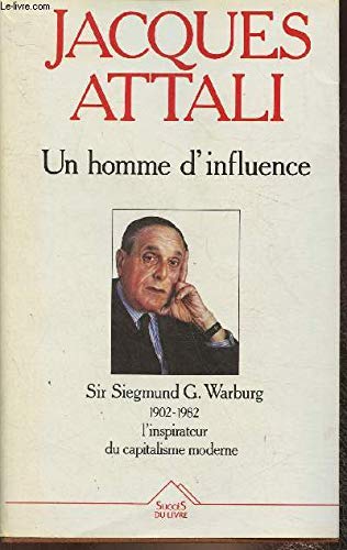 Un homme d'influence : sir siegmund warburg (1902-1982) Books