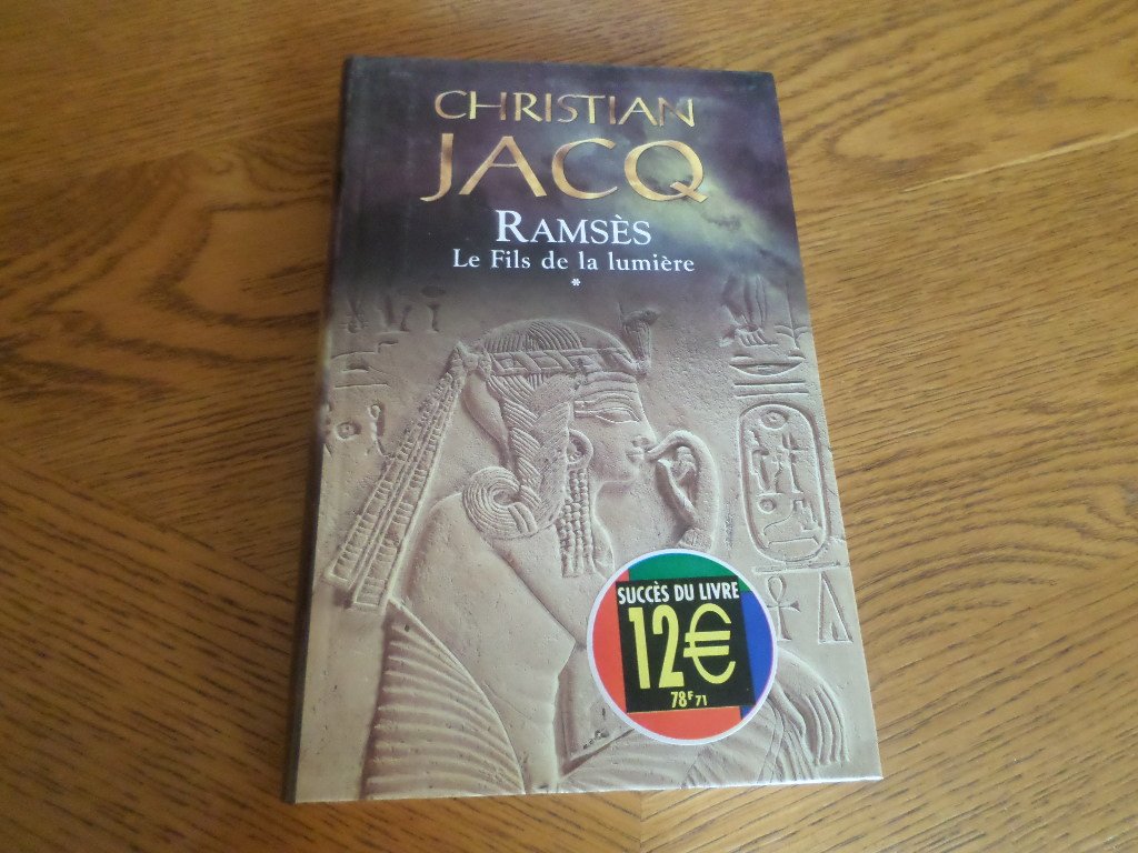 ramses tome 1 : le fils de la lumiere book