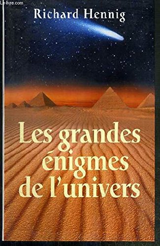 Les grandes enigmes de l'univers Books