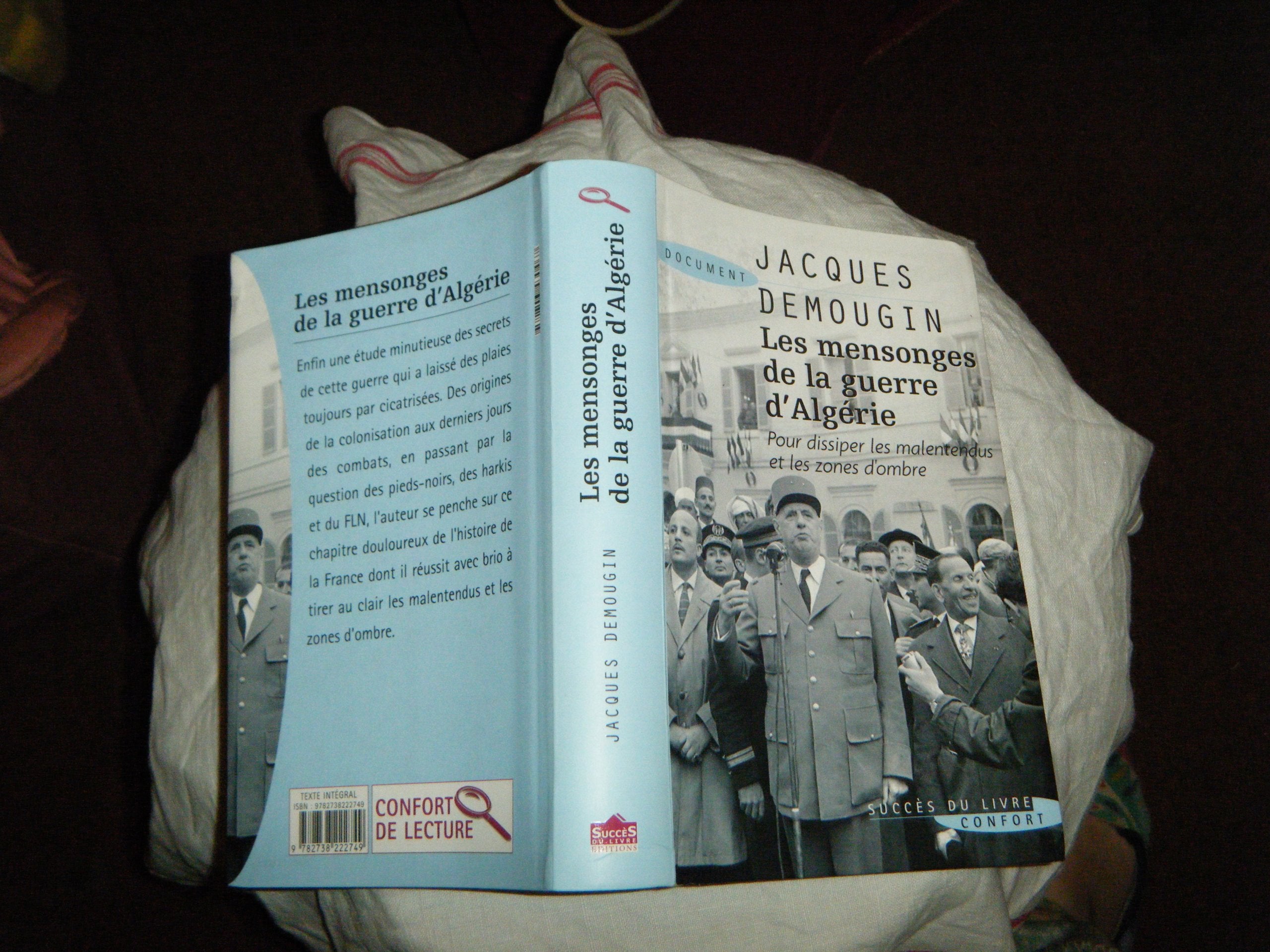Les mensonges de la guerre d'Algérie book