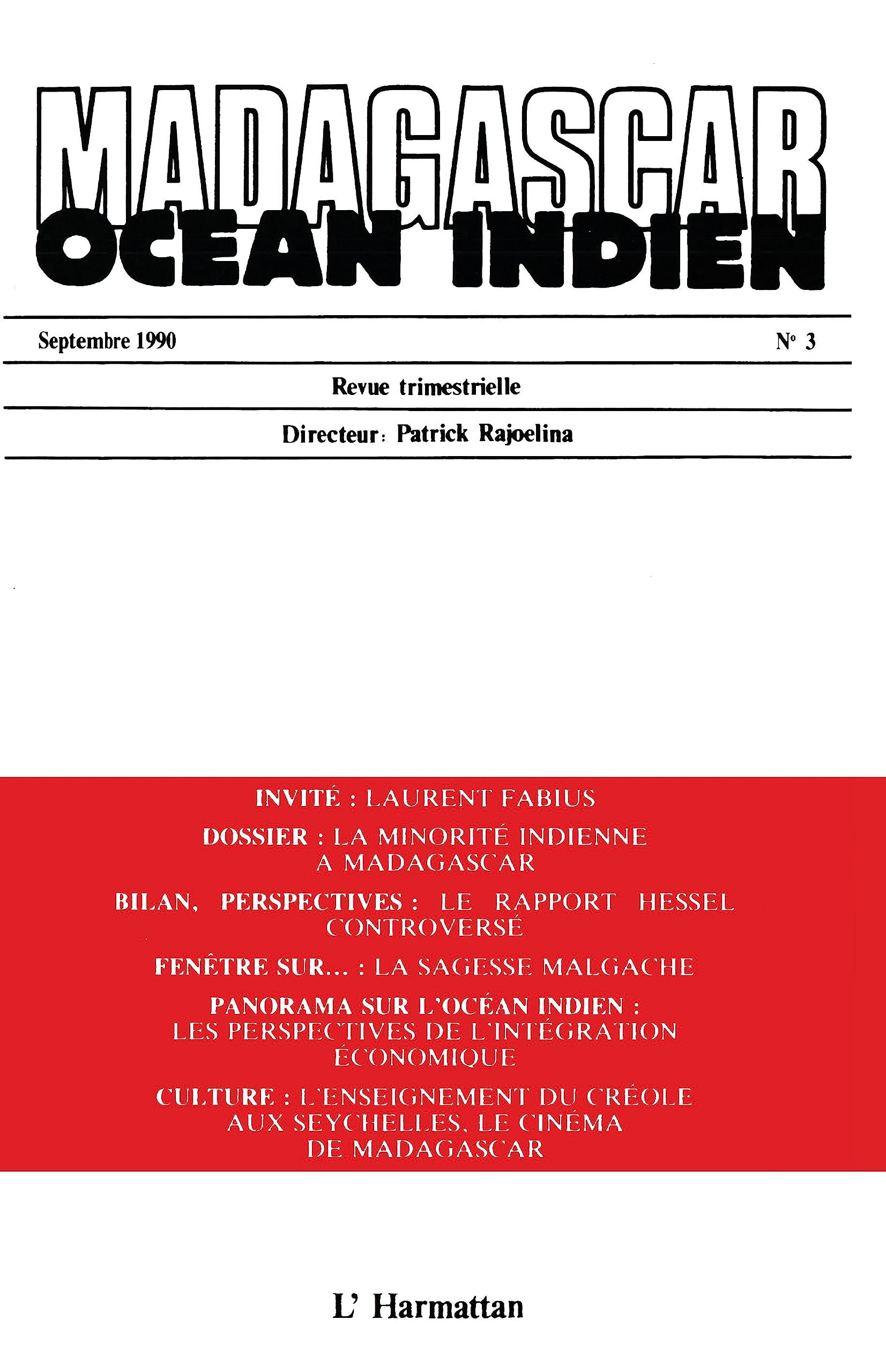Madagascar Océan Indien N.3 book