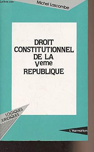 Droit constitutionnel de la Ve République Books