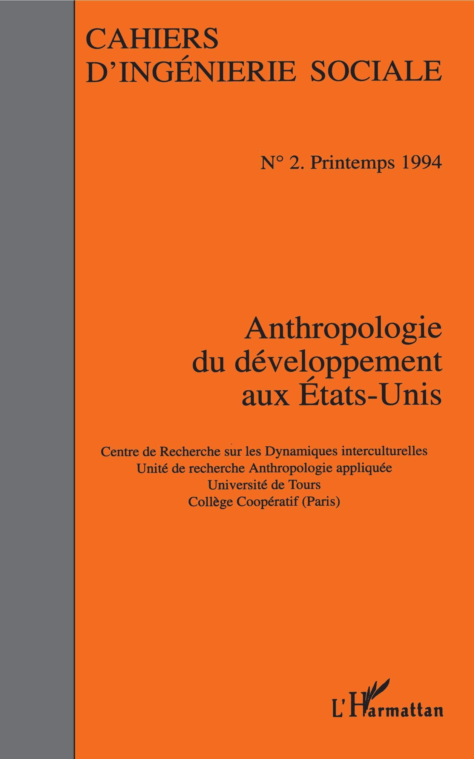 Anthropologie du développement aux Etats-Unis Law