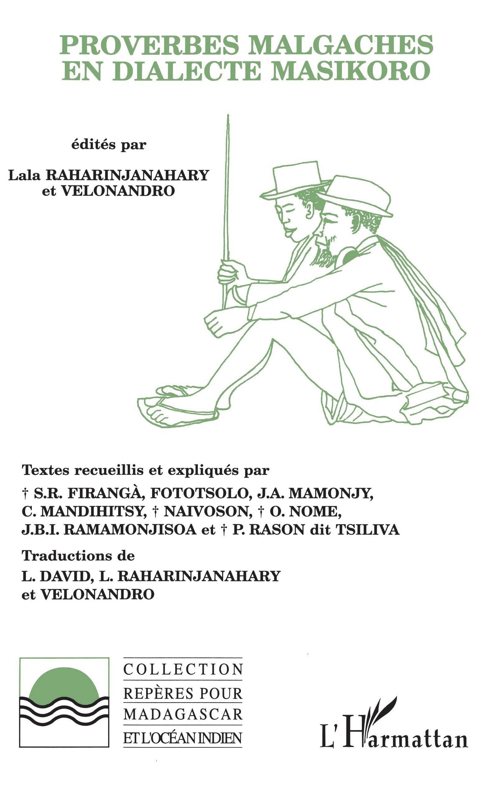 Proverbes Malgaches en dialecte Masikord book