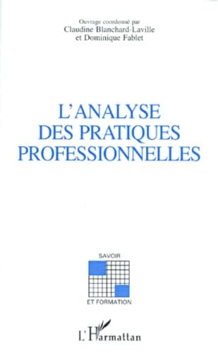 L'analyse des pratiques professionnelles Books