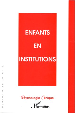 Enfants en institutions book