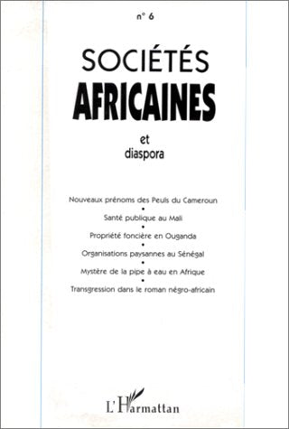 Societes africaines 6 et diaspora book