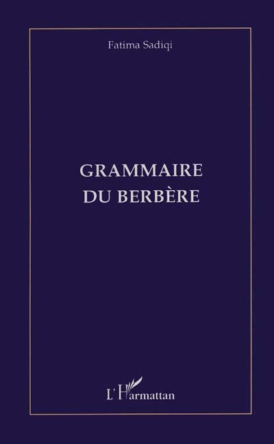 Product Image: Grammaire du berbère
