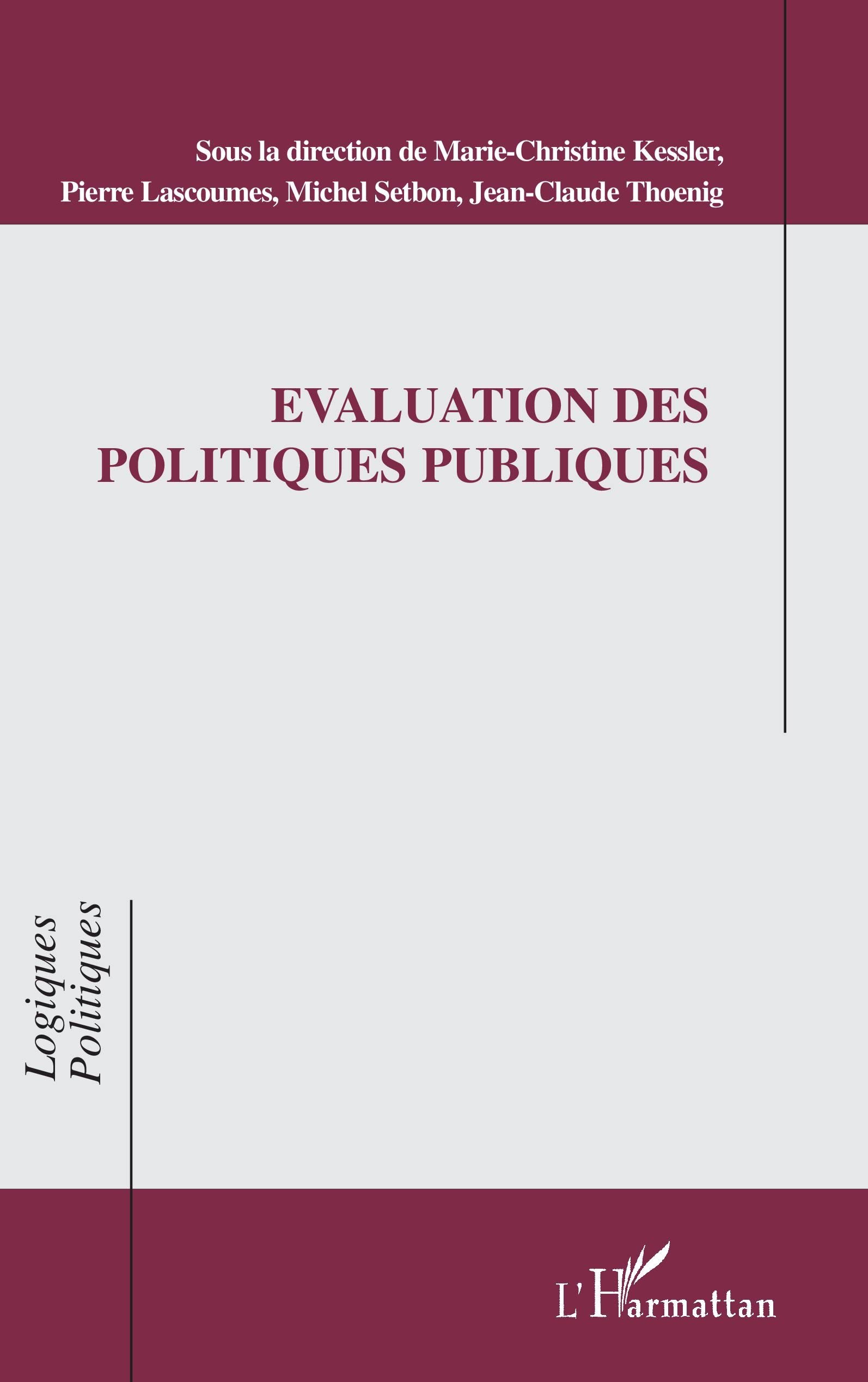Evaluation des politiques publiques Reference Books